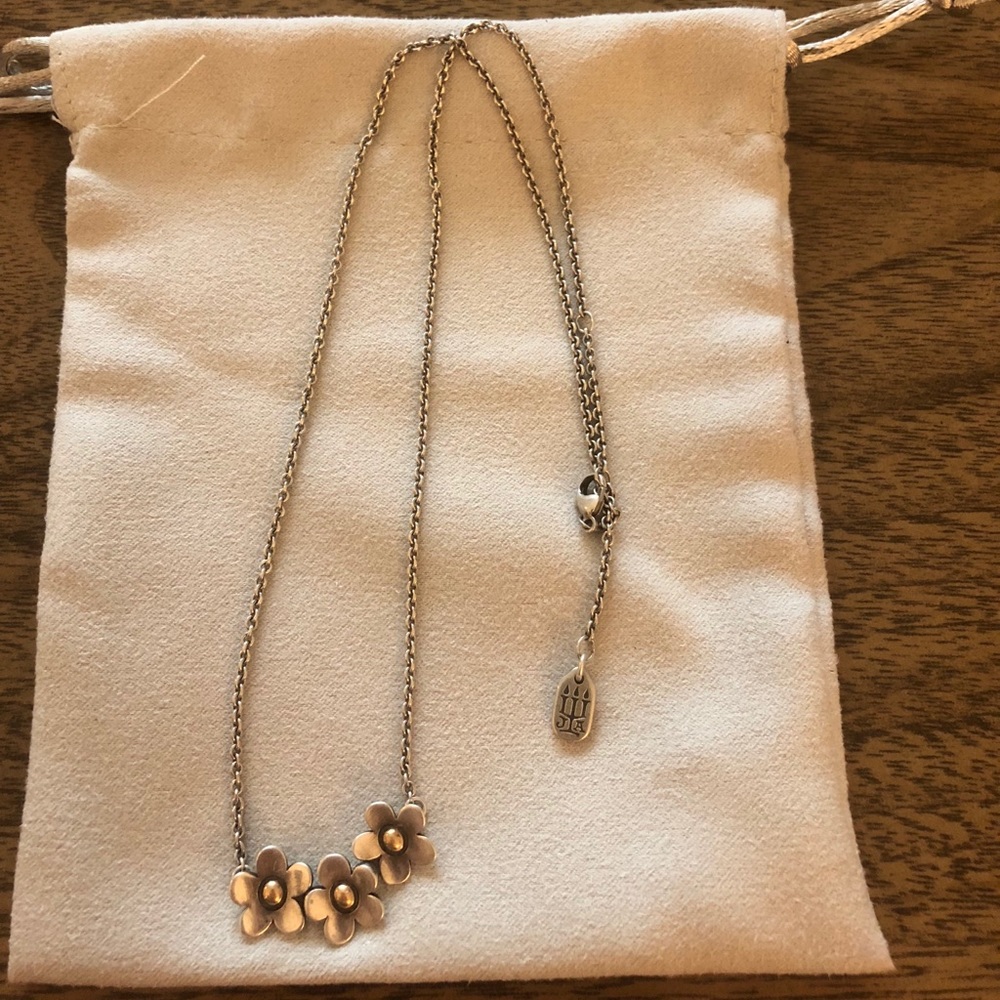 James Avery Retired flower necklace